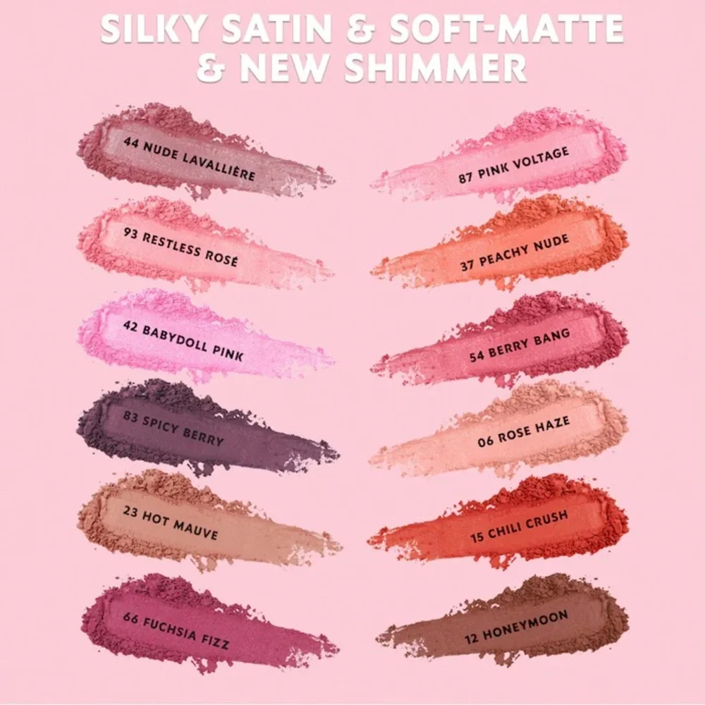 “12 Honey Moon”YSL-Make Me Blush 24H Buildable Powder Blush